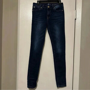 7 for all mankind girls skinny jeans size 14
